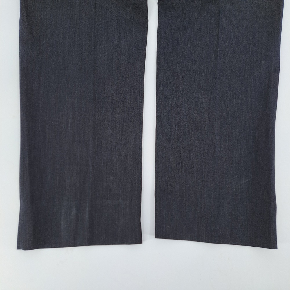 Brooks Brothers Madison Dress Pants Mens 37x32 Wool Charcoal Gray Flat Front - Picture 10 of 12
